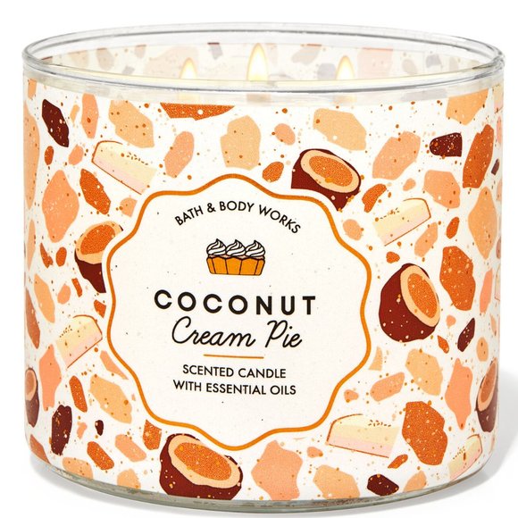 Bath & Body Works | Accents | Bath Body Works Coconut Cream Pie Candle ...